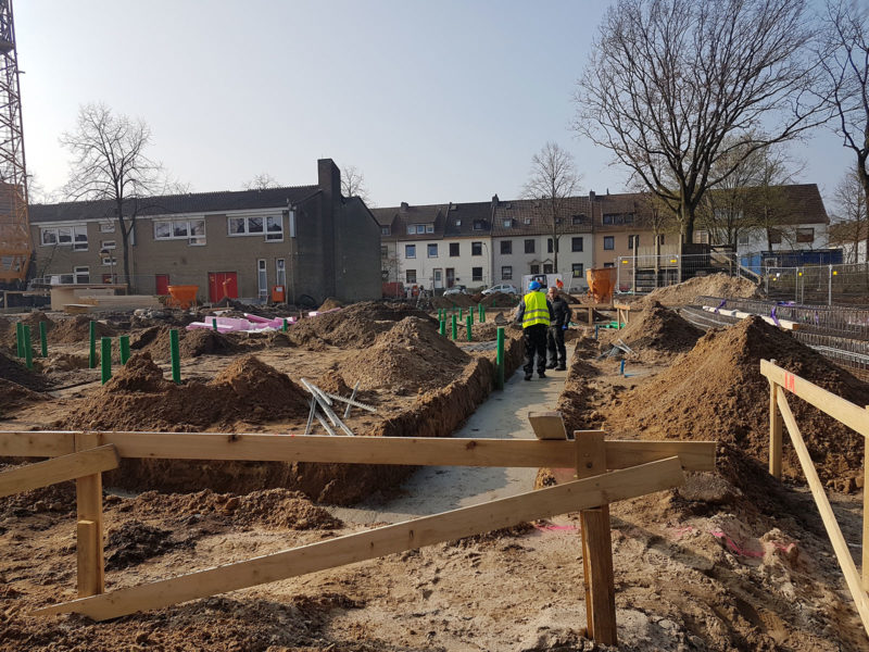 Baubeginn Neubau Grundschule Pastorenweg